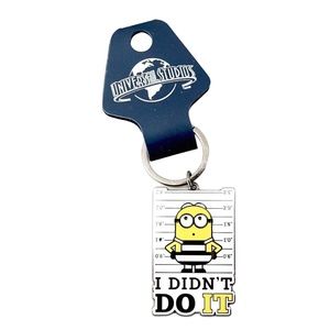 Universal Studios Despicable Me Minions I Didn't Do It Keychain